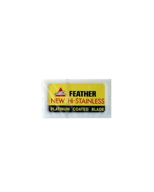 Feather "Hi-Stainless" DE Blades