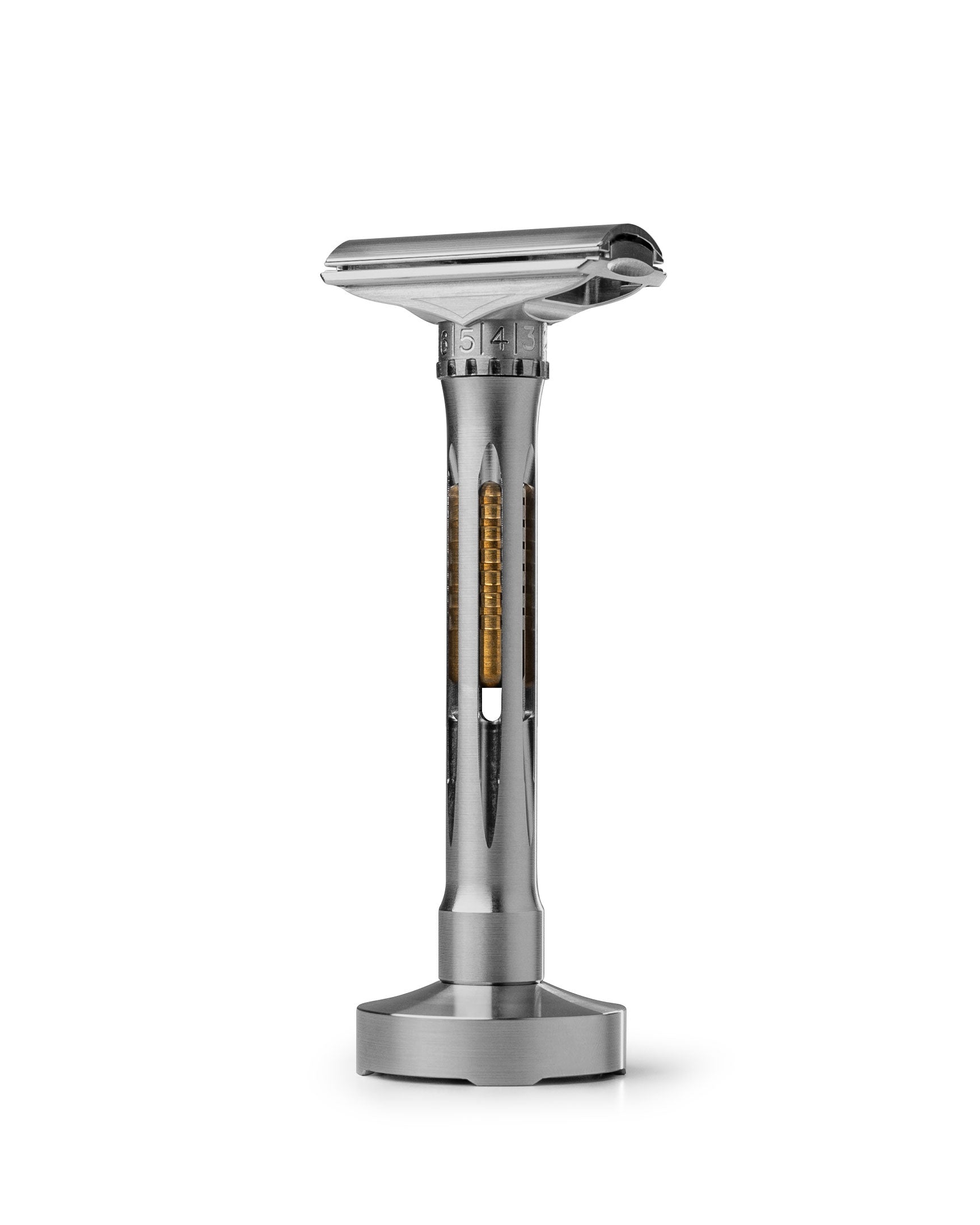 Razor On Razor Stand Razor Stands | Blackland Razors